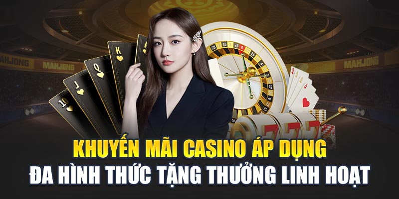 Khuyến Mãi Casino 188BET Tung Ưu Đãi Khủng Mỗi Tuần 1 Khuyến mãi Casino áp dụng đa hình thức tặng thưởng linh hoạt